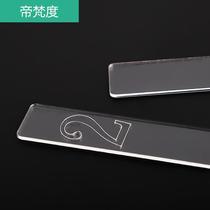 Acrylic biscuits rolling noodle balance ruler cookie frosting biscuits turned sugar skin thickness shaping pad flat baking artifact