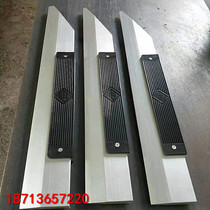 Precision 1 grade 0 magnesium aluminum blade ruler magnesium aluminum alloy blade ruler knife edge flat ruler elevator blade ruler ()
