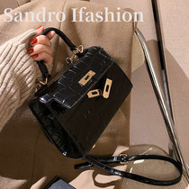 French Sandro Ifashion explosive small bag 2021 new shoulder Womens bag crossbody Kelly Hand bag