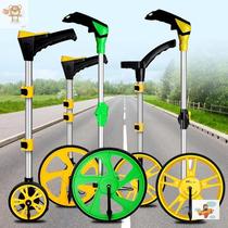 Outdoor highway measuring ruler measuring wheel road surface distance size wheel distance measuring wheel ground manual site measuring device