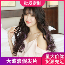 Manufacturer wig female curly hair large wave invisible untraced U - headed semi - head net red cross - border spot