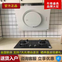 Boss net red 21A6 30B0 32G3 32B1 side range hood gas range set smoke range set