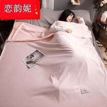 Residence spa sheets covered with washed cotton double travel guesthouse sleeping bag breathable and portable