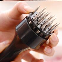 Steel nail kitchen utensils flavored pork with wooden handle equipment needle insertion loose meat artifact bacon roast meat row needle barbecue pig skin