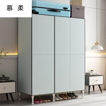 Simple Wardrobe Modern Simple Clothes Clothes Open Door Household Bedroom Rental Clothes Accessibility Clothes