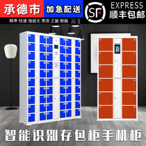 Chengde supermarket electronic storage cabinet Shopping mall locker Fingerprint bar code face recognition mobile phone charging cabinet Storage cabinet