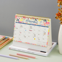 2021-2022 calendar year of the Tiger color desk calendar simple ins style personality creative page turning calendar desktop ornaments postgraduate entrance examination work notes clock-in schedule planning daily plan custom logo