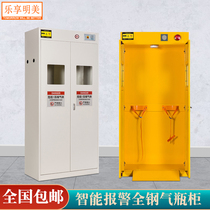 Le Xiang Mingmei all-steel explosion-proof gas bottle cabinet intelligent alarm laboratory gas storage cabinet single double three bottle gas Cabinet