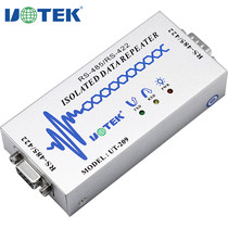 UTEK industrial grade RS485 RS422 repeater signal amplifier optical isolation UT-209