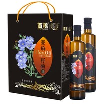 Flaxseed oil gift box 750ml * 2 bottles of multi-provincial first-level pressed vegetable oil edible oil gift package