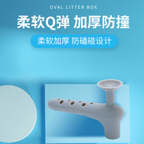Thickened new door handle Bedroom toilet Antistatic anti-bump silicone anti-crash cushion sucker protective sleeve grey