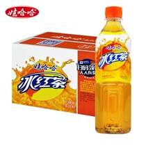 Wahaha Very lemon Iced Black Tea Longjing Green Tea 500ml*15 bottles summer fruity tea drink