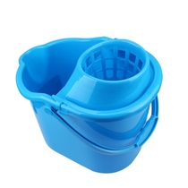 Old-fashioned mop squeezer mop bucket single sale drain New 2021 wring drinker household cleaning mop