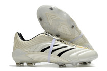 Little Plum Beckham Falcon Adult Training Competition Mens Leather Classic White FG Nail Football Shoes