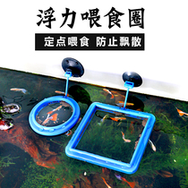 Fish tank feeding ring fixed-point feeder feeding ring fish guppies feeder buoyant feeding tube small shrimp feeder