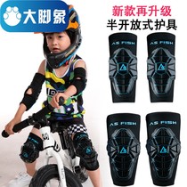 Child balance car protector suit kneecap elbow protection elbows complete protection equipped bike riding anti-fall and semi-open
