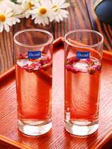 ocean imported heat-resistant Milk Cup glass glass cup home high body water cup fruit juice cup lemon Cup drinking cup