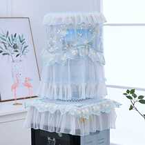 Simply modern household vertical general water water potable cover dust cover lace small bucket cover purification