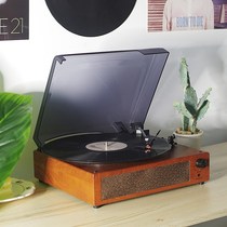 New vinyl record player Gramophone Living room Retro European record player Bluetooth vinyl record player