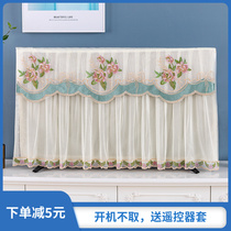 Household hanging lace 50-inch 55-inch boot does not take the TV cover sitting LCD 65-inch TV dust cover cover