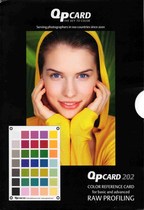 Swedish original QPcard 202 Coolby card 35-color paint photography color card Gray card white balance card color correction