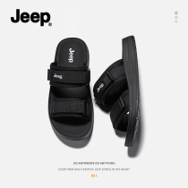 jeep gip cool shoes mens 2022 new spring and summer season trendy outside wearing soft-bottom slippers Sub-outdoor beach sandals