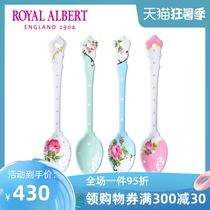 Royal Albert Royal Albert Vintage teaspoon Four-piece set Bone China spoon European Style Coffee Spoon