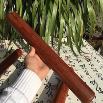 Mahogany rolling pin Solid wood household large Myanmar rosewood fruit Rosewood baking tools to catch noodles car self-defense