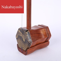 National musical instrument hand-made log hexagonal erhu lightweight box packaging instrument