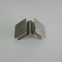 Glass Clamp Stainless Steel Fixed Clamp Connection Clamp Code 90 degree square thickening bilateral clamp