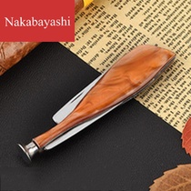 Portable resin stainless steel pipe knife Multi-function pipe smoking accessories