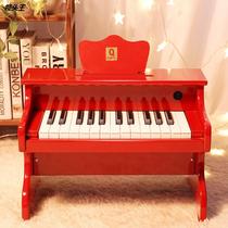 Multifunctional Wooden Piano Children Electronic Violin Baby Girl Toy 3 Year Old Music Gift Kindergarten Toy