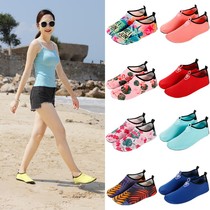 Sandals men and women Diving Snorkeling socks non-slip anti-cut children swimming shoes quick-dry breathable barefoot soft bottom traceability shoes
