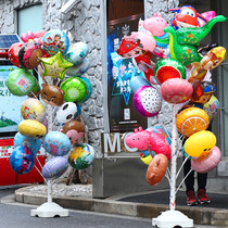 Insert balloon bracket display stand cartoon aluminum film balloon stall micro-commercial push small gift street sell balloon tree large