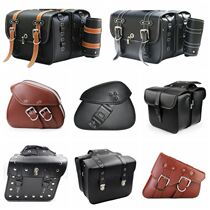 Retro motorcycle side bag universal calf Yadi Electric car hanging bag Harley tool waterproof side box with lock