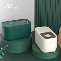 Light luxury kitchen household rice bucket insect-proof and moisture-proof sealed rice cylinder storage tank flour and grains storage rice box box