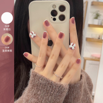 2021 new color summer ice transparent nude nail polish can be peeled and pulled Non-toxic no-bake long-lasting net red explosion