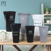 Wake Flowers Bucket Floral dedicated Home Large Number of flowers Bucket Flower Floral Flower bouquet Flower Blossom Bucket Deep Water High Barrel Plastic