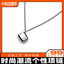 yoose non-ferrous all-alloy metal pendant necklace