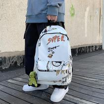 Schoolbag Harajuku style male and female high school students Mori School trend ins cool early shoulders day big minority back capacity strong