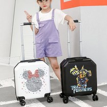 Childrens trolley case 2021 new suitcase boy cartoon suitcase universal wheel boarding password box cute