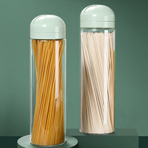 Noodle storage box hanging noodle box grain grain storage tank glass pasta storage tube