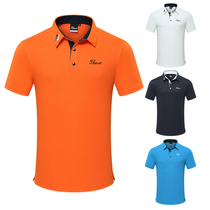 Golf summer outdoor sports breathable perspiration quick-drying polo shirt sports casual jersey top T-shirt