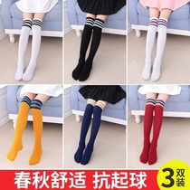 3-12-year-old girl stockings dress over the knee socks primary school children White pantyhose spring and autumn thin children