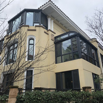 Beijing glass Sunshine Room Broken Bridge aluminum alloy doors and windows sealed terrace balcony steel structure custom Degawa Sunshine Room