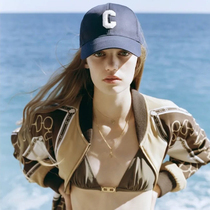 (Original Original single) C hat C letter baseball cap lisa star same small incense Hood blue cap