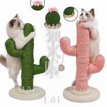 Pink Cactus cat climbing frame green cactus ball cat crawling Post sisal sisal cat cat grinding claw cat tree cat jumping platform