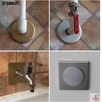 Wall hole wall hole decorative cover heating water pipe pipe decoration ring triangle valve faucet cover ugly hole blocking cover