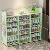 Shoe shelf simple doorway home beautiful economical storage artifact multi-layer dustproof shoe cabinet rack
