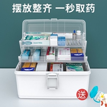 Medical kit Court household dormitory large capacity special first aid box storage box Community convenience service box set